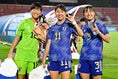 【PHOTO】坂田湖琳、根津里莉日、牧口優花｜（C）2024 Asian Football Confederation