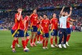 【PHOTO】歓喜に沸くスペイン代表！｜写真：Getty Images