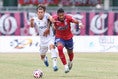 【厳選ショット】米田隼也（左）とルカオ｜写真：永島裕基