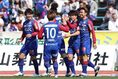 【厳選ショット】開始1分で甲府が先制！｜写真：永島裕基