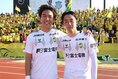 【厳選ショット】石川大地（左）と安井拓也｜写真：永島裕基
