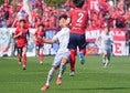 【画像】マルクス・ヴィニシウス（FC今治）｜写真：田中研治（サッカーダイジェスト写真部）