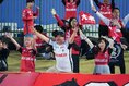 【画像】ロアッソ熊本サポーター｜写真：田中研治（サッカーダイジェスト写真部）