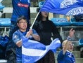 【画像】水戸ホーリーホックサポーター｜写真：田中研治（サッカーダイジェスト写真部）
