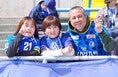 【画像】大分トリニータサポーター｜写真：田中研治（サッカーダイジェスト写真部）