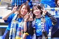 【画像】大分トリニータサポーター｜写真：田中研治（サッカーダイジェスト写真部）