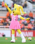 【画像】ピカルちゃん｜写真：金子拓弥（サッカーダイジェスト写真部）