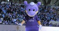 【画像】川崎対湘南戦のイベント「ワルナイトカーニバル」の主役、ワルンタ！｜写真：金子拓弥（サッカーダイジェスト写真部）