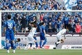 【厳選ショット】16分、エリソンのゴールで川崎が先制｜写真：滝川敏之