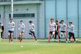 【PHOTO】遠藤優、高橋はな、石川璃音、杉田妃和、中嶋淑乃、上野真実、眞城美春の７人でトレーニング｜写真：梅月智史（サッカーダイジェスト写真部）