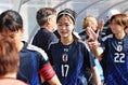 【PHOTO】試合直前の眞城美春｜写真：梅月智史（サッカーダイジェスト写真部）