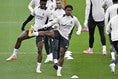 【画像】CL準々決勝第２戦、アーセナルとの大一番に向け前日トレーニングを行ったレアル・マドリー｜写真：Getty Images
