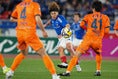 【厳選ショット】29分、遠野大弥のゴールで横浜が先制する｜写真：SOCCER DIGEST