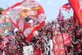 【画像】鹿島アントラーズサポーター｜写真：福冨倖希