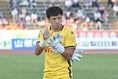 【画像】試合開始直前、チームを鼓舞した佐藤史騎！｜写真：鈴木颯太朗