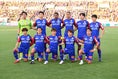 【画像】スターティングイレブンに名を連ねた鳥海芳樹(前列右から３人目)｜写真：鈴木颯太朗
