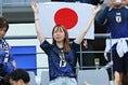 【PHOTO】日本代表サポーター｜写真：梅月智史（サッカーダイジェスト写真部）
