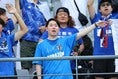 【PHOTO】日本代表サポーター｜写真：梅月智史（サッカーダイジェスト写真部）