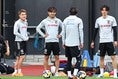 【PHOTO】堂安律、久保建英、田中碧｜写真：梅月智史（サッカーダイジェスト写真部）