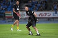 【ルヴァンカッププライムラウンド準決勝第1戦PHOTO】川崎３－１柏｜山口瑠伊が怪我のため欠場。安藤駿介がベンチ入りし、試合前に汗を流した。｜写真：鈴木颯太朗