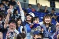 【PHOTO】日本代表サポーター｜写真：梅月智史（サッカーダイジェスト写真部）