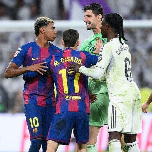 クラシコ後に乱闘勃発！バルサMFがマドリー主将の行為を非難！