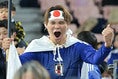 【画像】日本代表サポーター｜写真：金子拓弥（サッカーダイジェスト写真部）