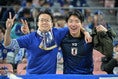 【画像】日本代表サポーター｜写真：金子拓弥（サッカーダイジェスト写真部）