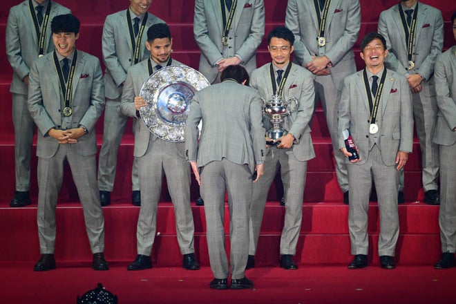 画像】2025Jリーグアウォーズでも異彩を放った鹿島アントラーズ・安西