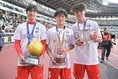 【画像】選手権初優勝＆インターハイとの夏冬２冠を達成した神村学園！｜写真：金子拓弥（サッカーダイジェスト写真部）