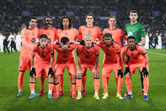 厳選ショット】久保建英が怪我で途中交代も…強敵バルサにホームで勝利