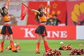 【画像】チアグランパス／名古屋グランパス公式チアチーム｜写真：金子拓弥（サッカーダイジェスト写真部）