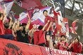 【PHOTO】鹿島アントラーズサポーター｜写真：梅月智史（サッカーダイジェスト写真部）