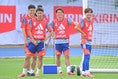 【画像】メキシコ・モンテレイで初トレーニングを行った日本代表｜写真：金子拓弥（サッカーダイジェスト写真部）