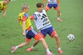 【画像】伊東純也、久保建英｜写真：金子拓弥（サッカーダイジェスト写真部）