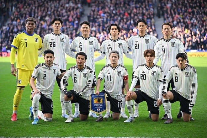 大会ベストキット候補だ」日本代表の白ユニが満点評価！ 英メディアの