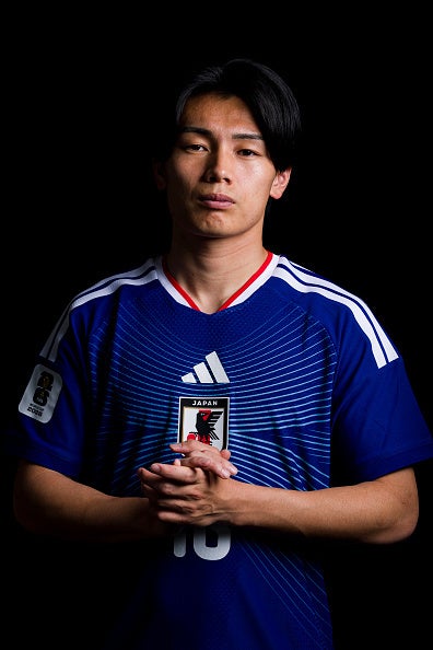 サッカー日本代表 上田綺世 18 アウェイ adidas（アディダス） #18