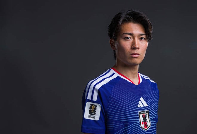 ワールドカップ13番中村敬斗　s size 画像】左サイドから果敢に仕掛ける＃13 中村敬斗 FIFA公式ポートレート