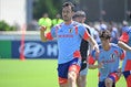 【画像】６月10日 日本代表トレーニング／アメリカ・ナッシュビル｜写真：金子拓弥（サッカーダイジェスト写真部／JMPA代表撮影）