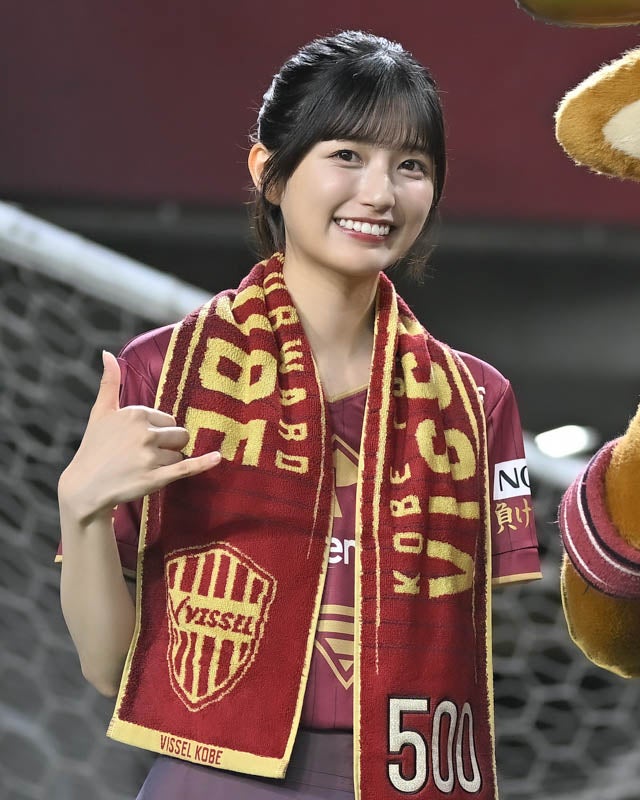 画像】まさに“勝利の女神”が再びノエスタに降臨！ヴィッセル神戸の一戦